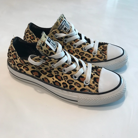 Converse Shoes - Converse All Star Cheetah Leopard Print Sneakers